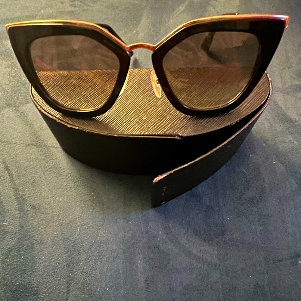 Prada gradient black sunglasses for women